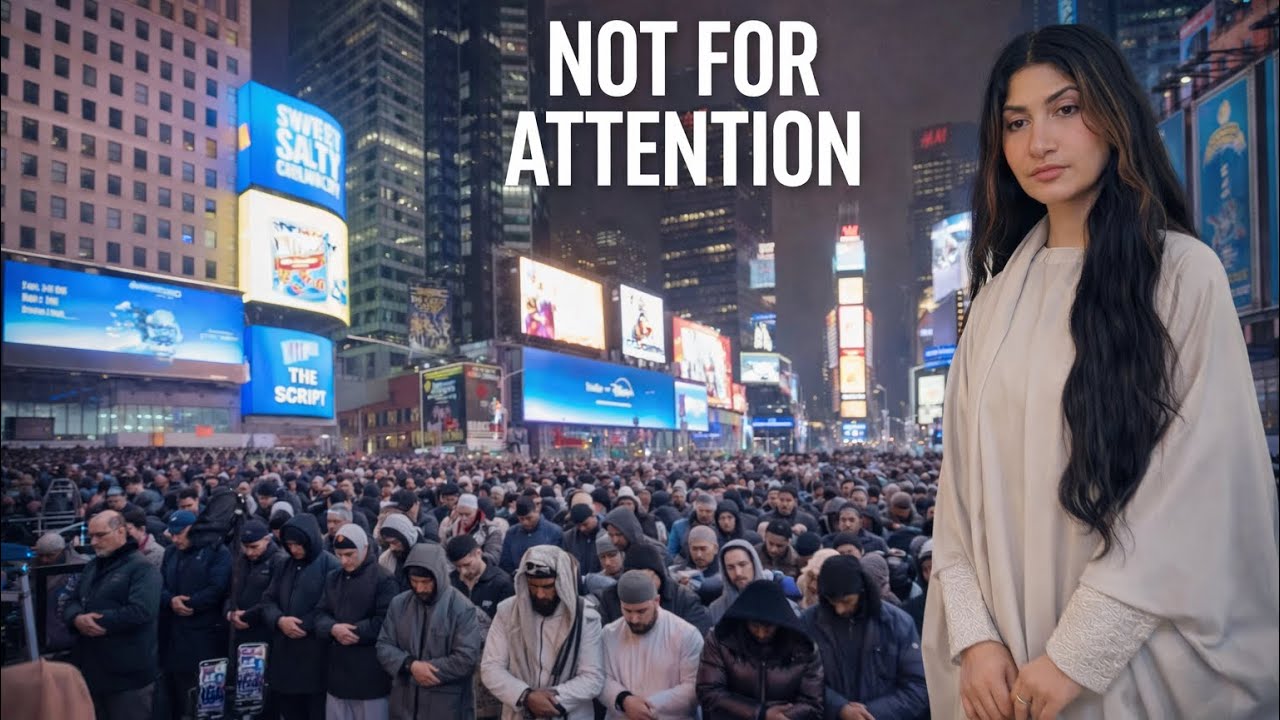 Muslims Unite for Historic Times Square Ramadan Prayer
