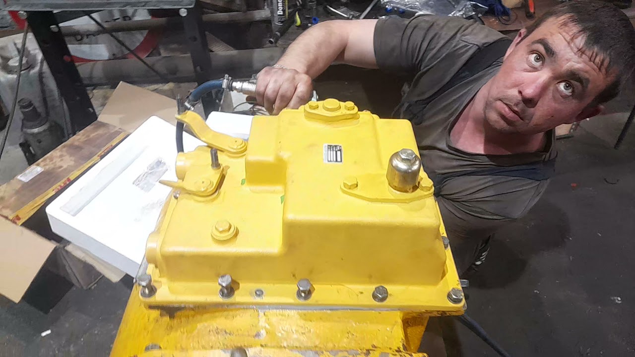 Как проверить снятую кпп бульдозера SD16
