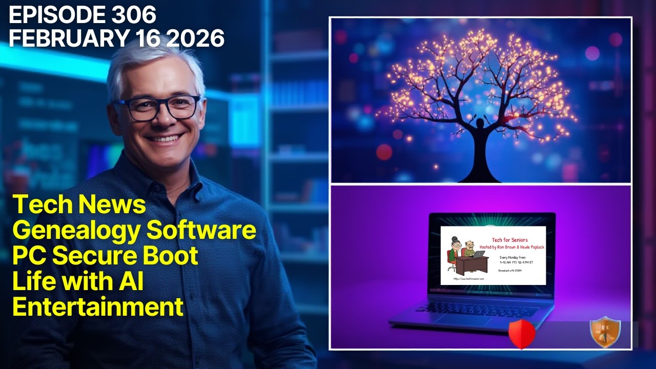 Episode 306: Tech for Seniors  February 16 2026