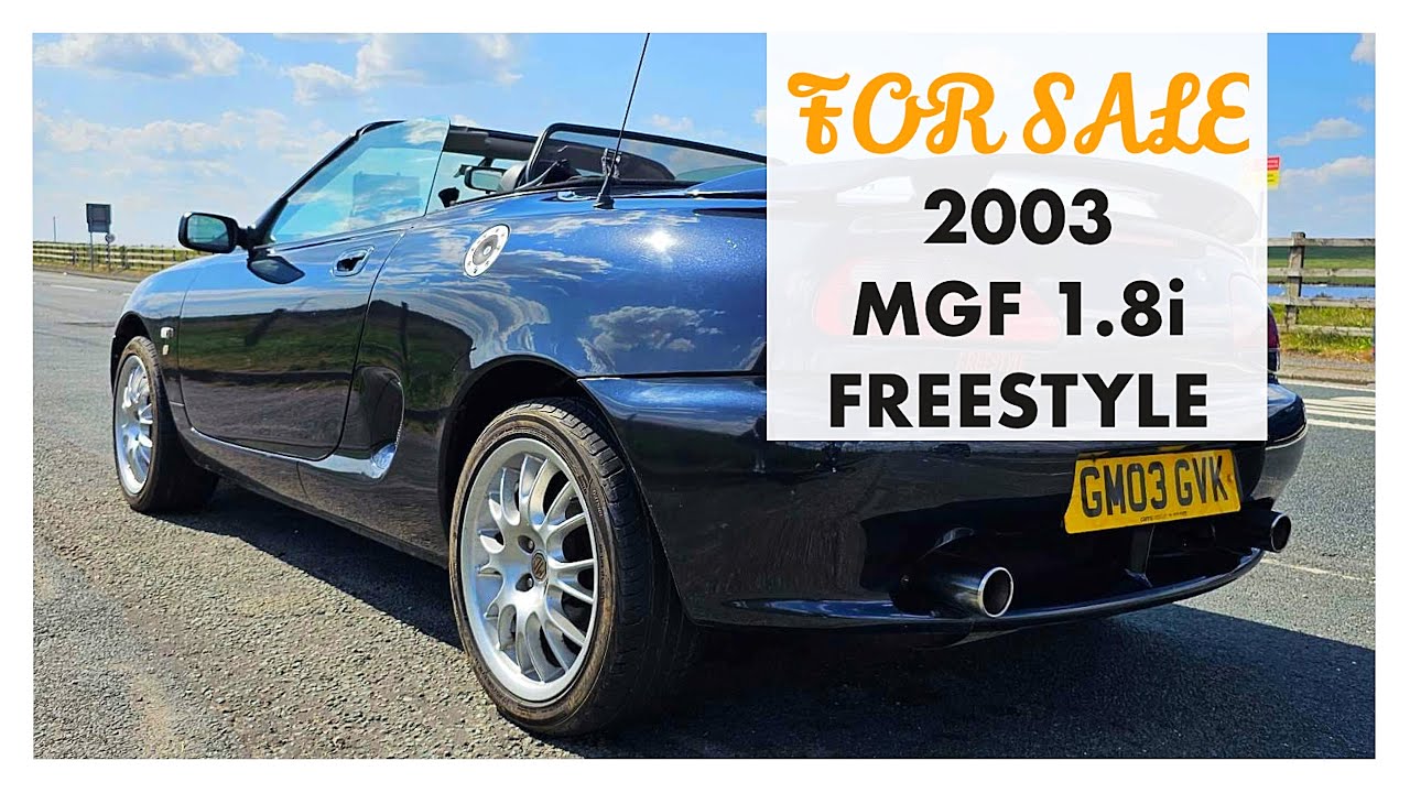 For Sale: 2003 MGF 1.8i 120BHP Freestyle ~ Anthracite/Black Leather ~ 69k ~ Recommissioned