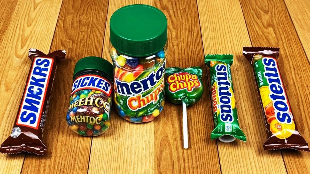 Colorful Candy ASMR 💎 Satisfying Rainbow Crunch
