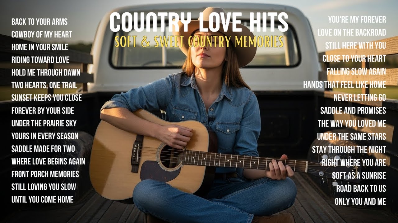 Best Acoustic Country Ballads | Morning Lovers Guitar Mix – John Denver & Kenny Rogers