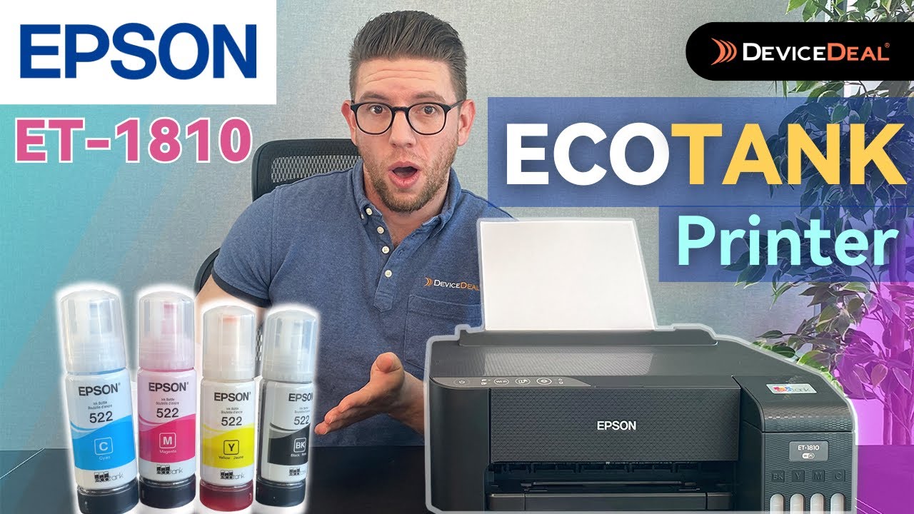 Свобода печати? Тестируем Epson Ecotank ET-1810 | Распаковка, настройка и обзор