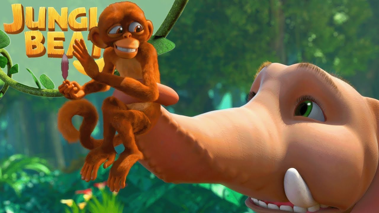 TICKLE FEATHER | Jungle Beat | Video for kids | WildBrain Zoo