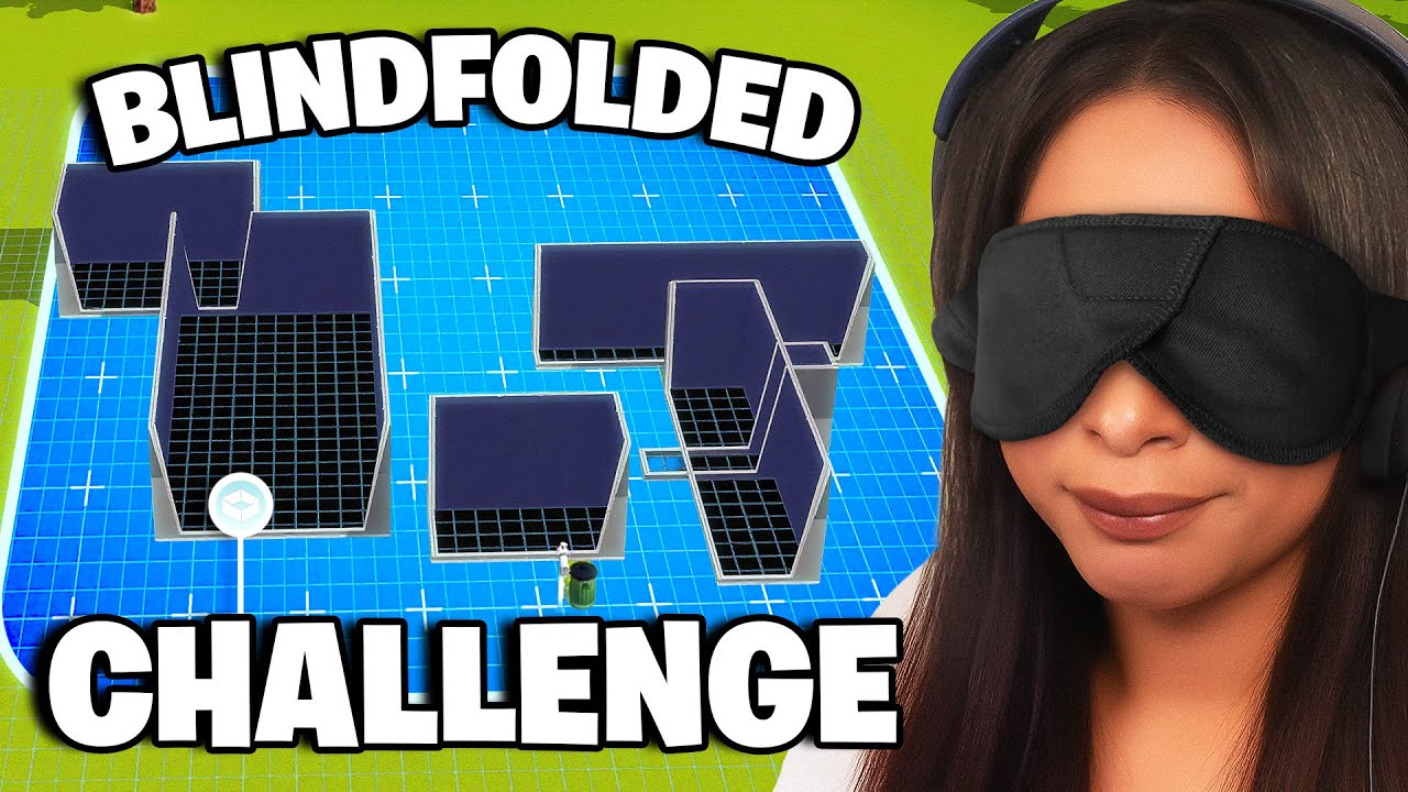 I Built a Sims House BLINDFOLDED (Then Furnished it)