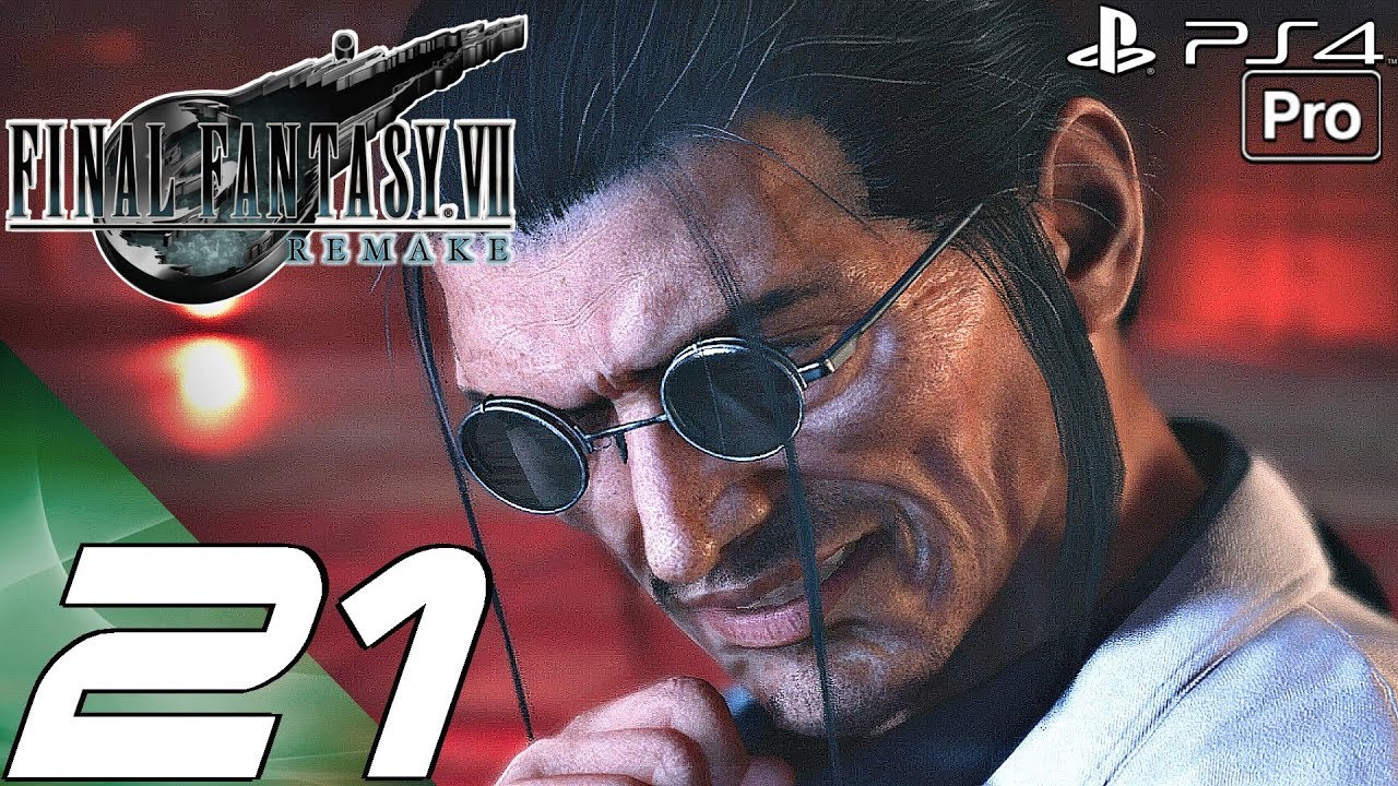 FINAL FANTASY VII REMAKE - Gameplay Walkthrough Part 21 - Hojo's Lab & Red XIII (PS4 PRO) 100%