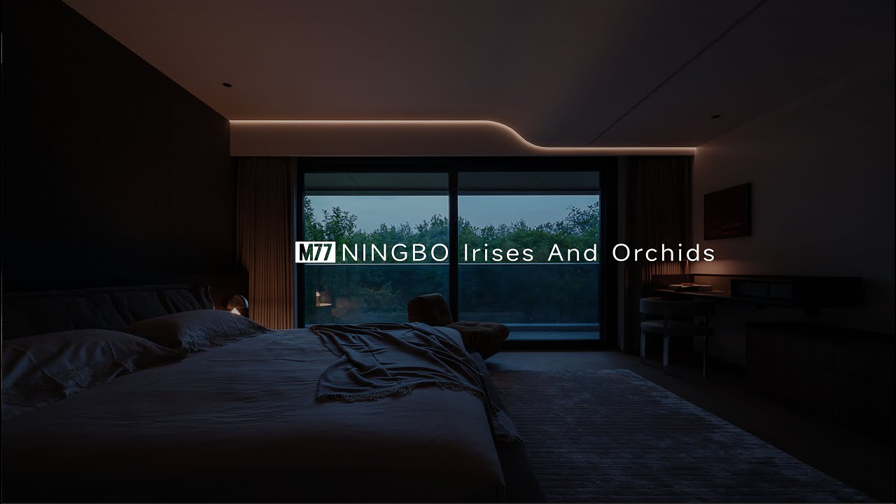 M77宁波室有芝兰丨光与影的狭隙M77 Ningbo Room with Orchids丨The Narrow Gap between Light and Shadow