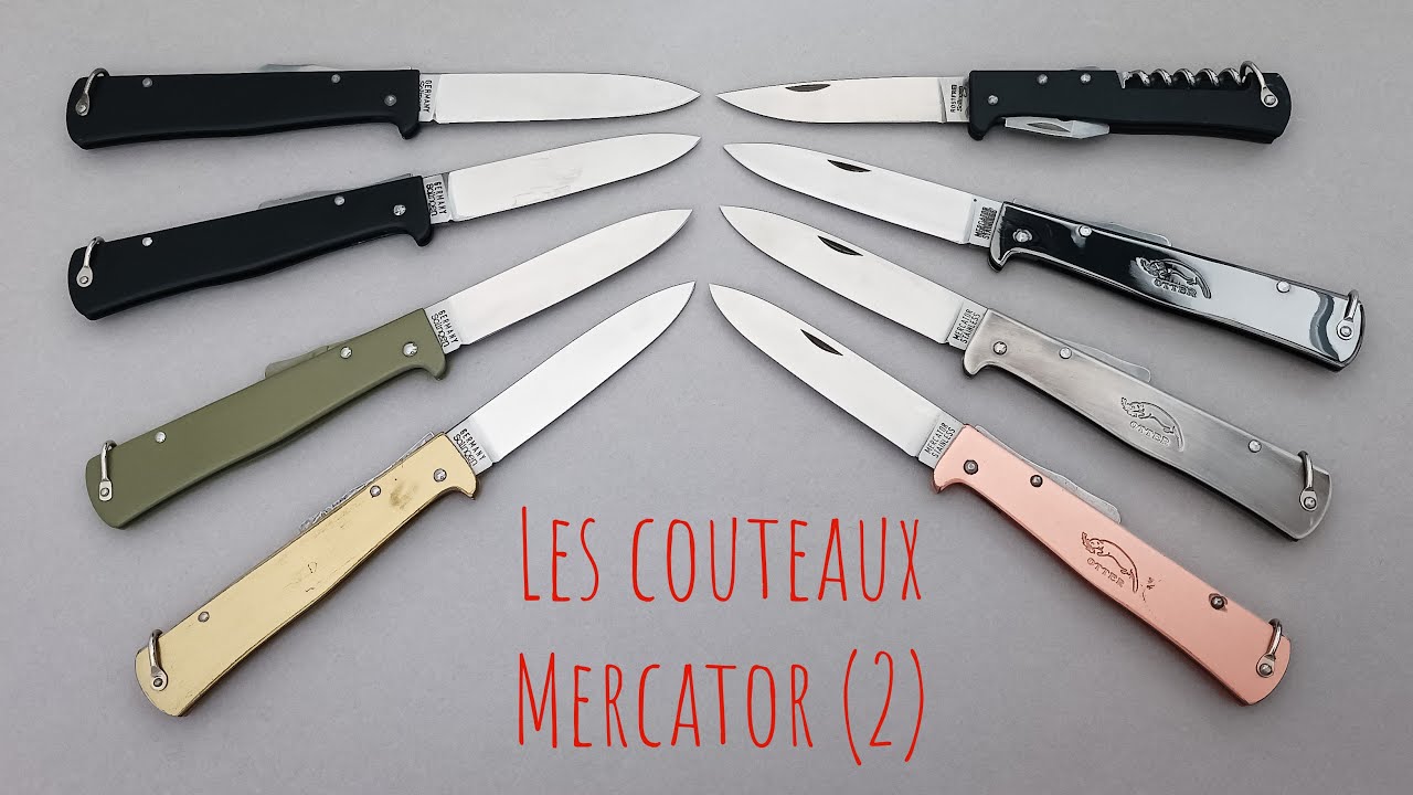Les couteaux Mercator (2)