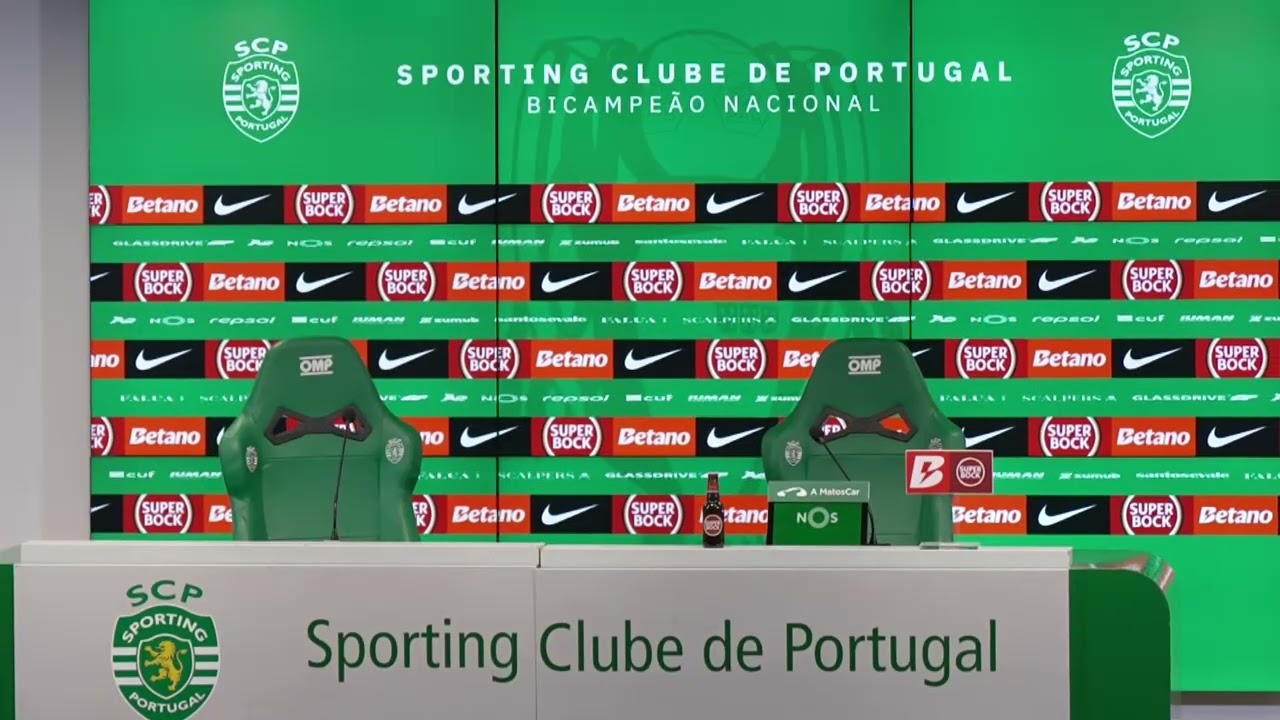 🔴 EM DIRETO | CONFERÊNCIA PÓS-JOGO | Sporting - Nacional