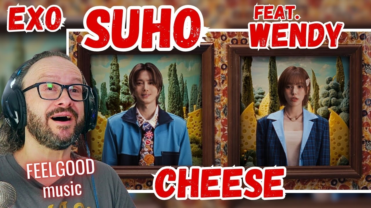 Funky! SUHO 수호 '치즈 (Cheese) (Feat. Wendy)' MV - EXO - reaction