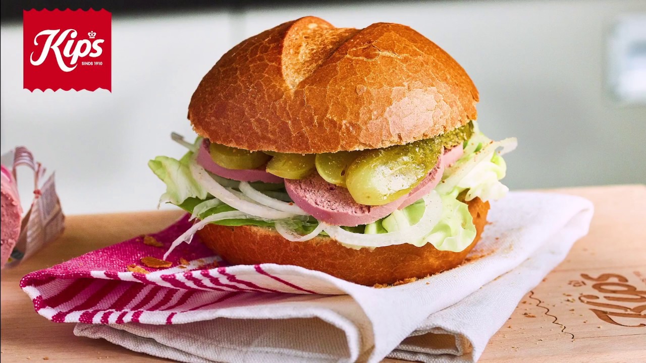 Bolletje Kips Leverworst met ui en augurk