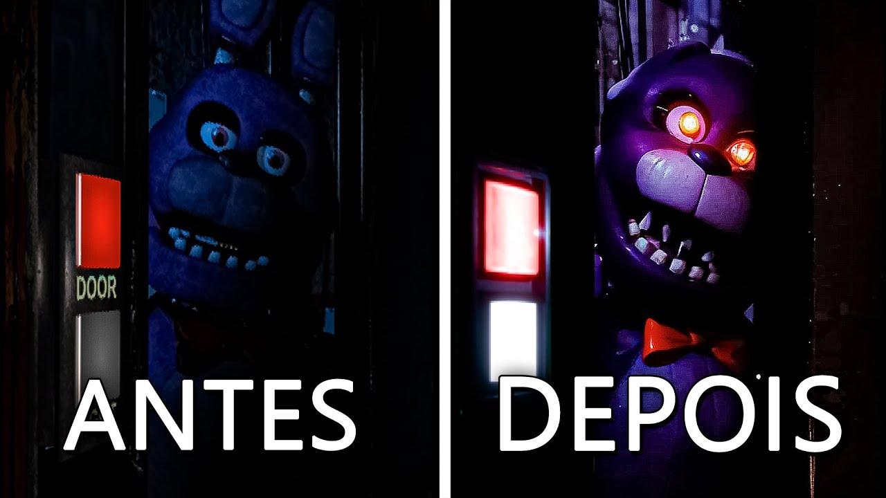 esse REMAKE DE FNAF DEIXOU OS ANIMATRONICS MUITO MAIS PERTURBADORES COMPARADO AO ORIGINAL ..
