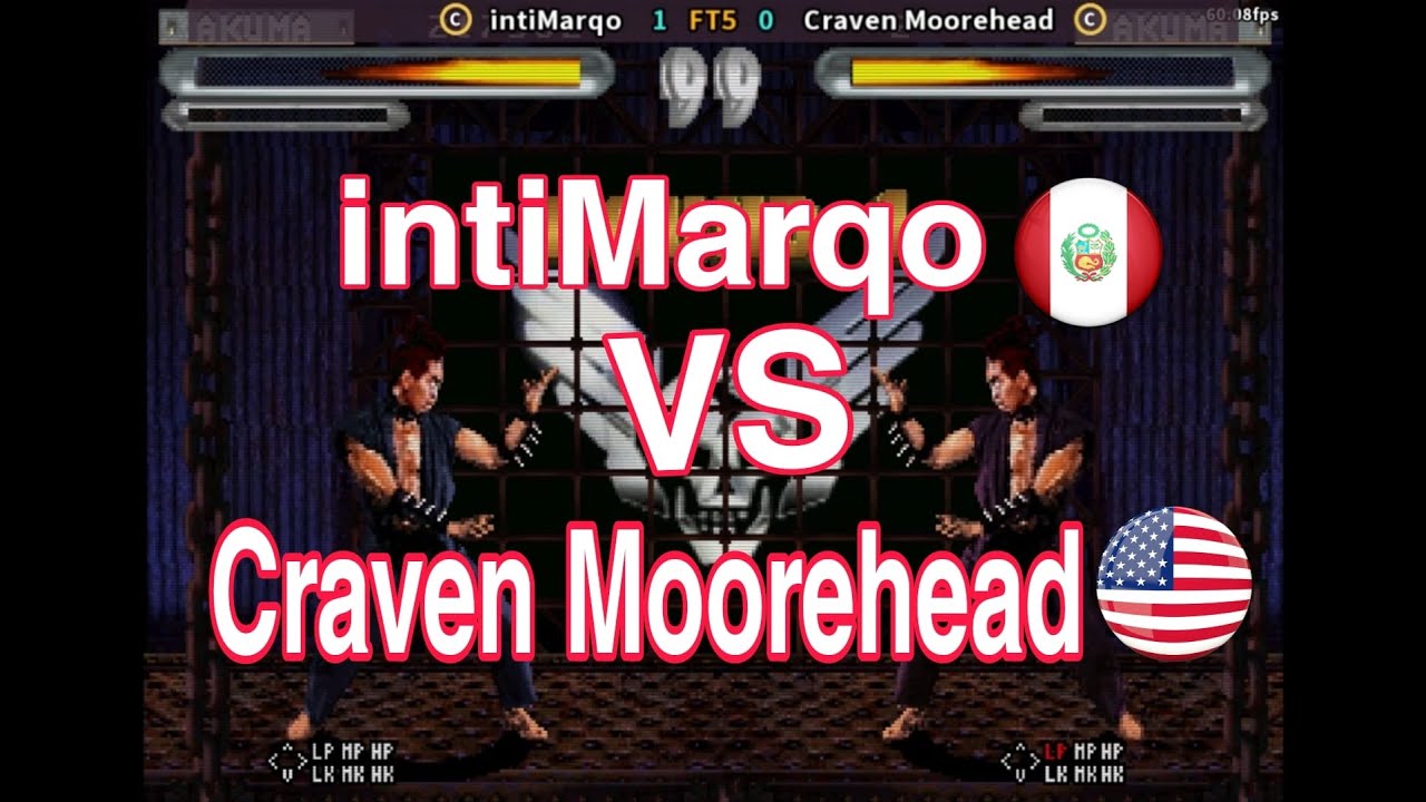 Street Fighter The Movie → intiMarqo(PE) VS Craven Moorehead(USA) FT5 Fightcade2 - 𝐖𝐈𝐓𝐇 𝐈𝐍𝐏𝐔𝐓𝐒
