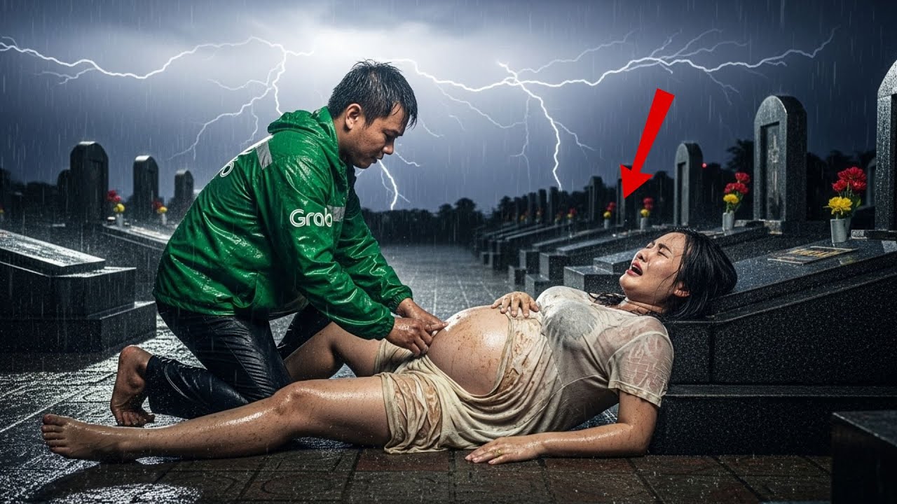 Anh Xe Ôm Vô Tình Đỡ Đẻ Cho Cô Gái Giữa Bãi Tha Ma, Anh Chết Lặng Khi Biết Cô Là Tỷ Phú Đang Bị