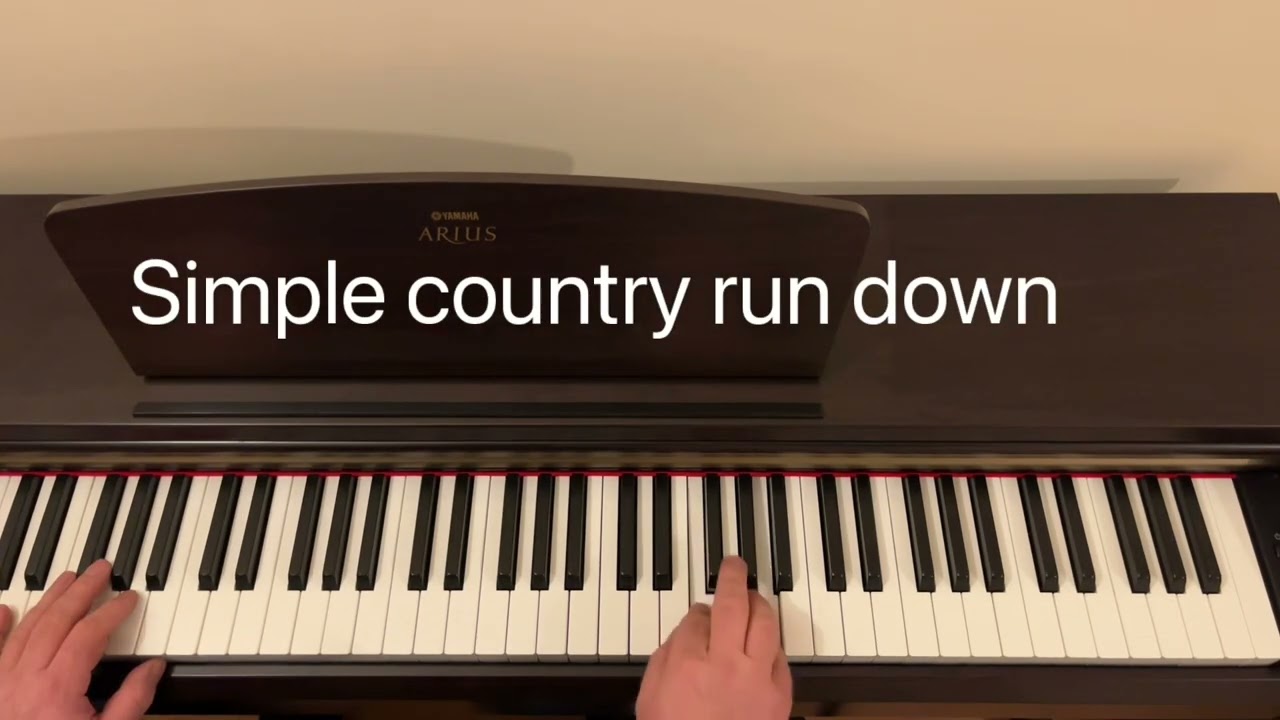 Ryan Turner Country Piano tips
