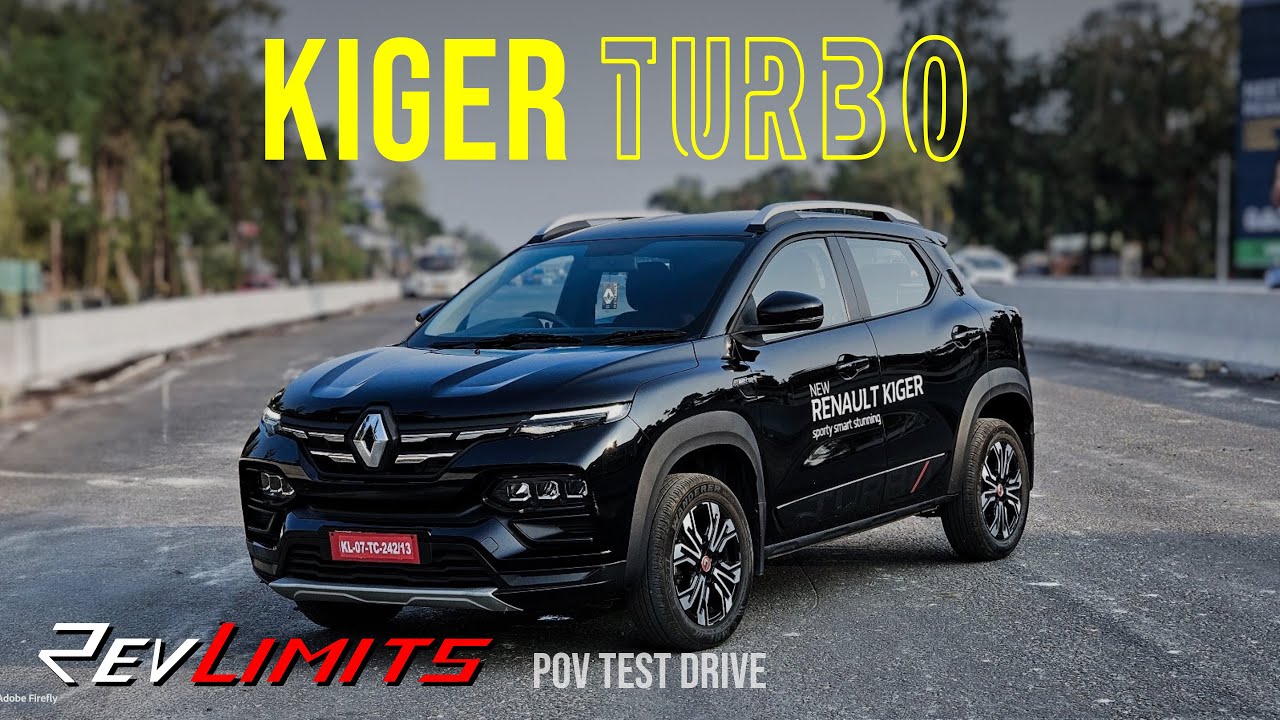 2023 Renault KIGER TURBO | RXZ CVT | 1.0L 98.63  BHP | POVDrive#119 | RevLimits #kiger