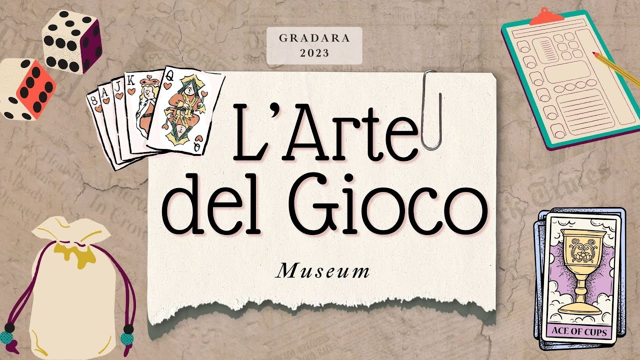 L’Arte del Gioco a Gradara (Mostra) | Giochi e carte antiche