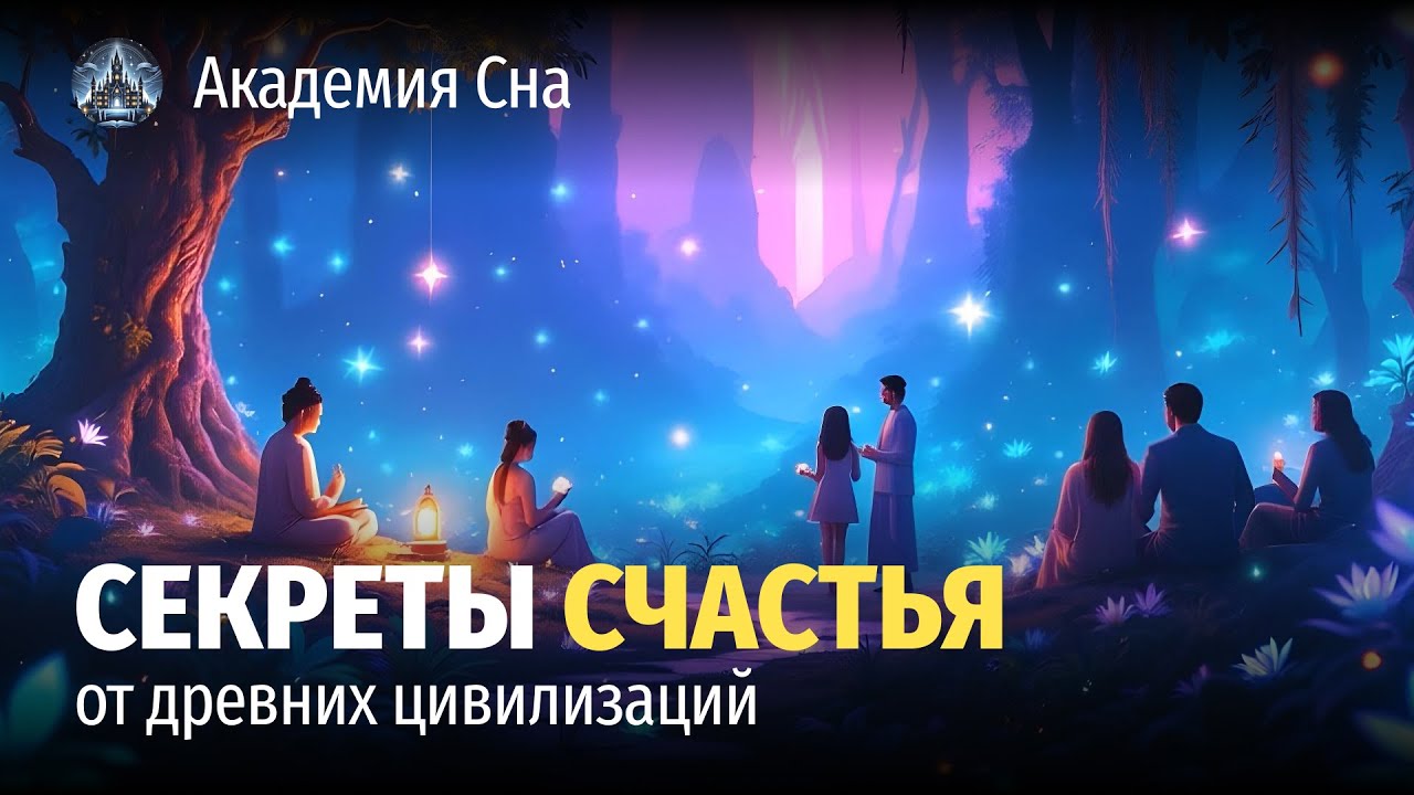 🌙 Лекция для сна 😊 Секреты счастья от древних цивилизаций 😊