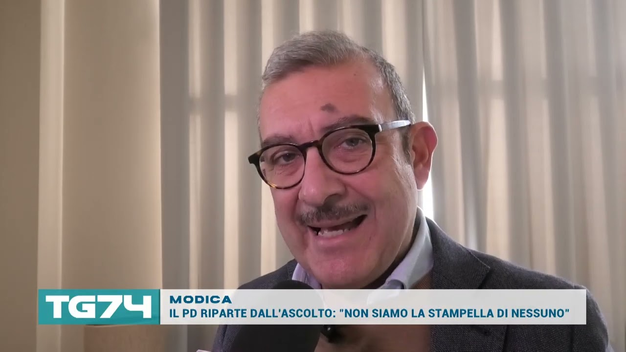 MODICA - IL PD RIPARTE DALL'ASCOLTO: "NON SIAMO LA STAMPELLA DI NESSUNO"