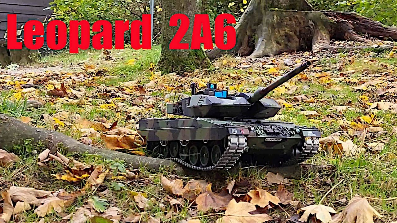 Heng Long Leopard 2A6 // 1/16 // first adventure // no music