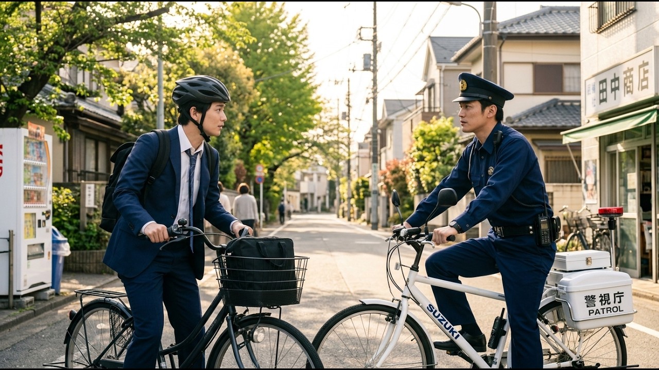 新任警官に止められた瞬間 ― 彼の態度が普通じゃなかった理由