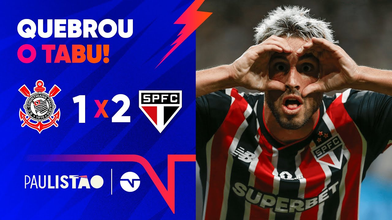 CALLERI E LUIZ GUSTAVO CRAVAM E SÃO PAULO VENCE A 1ª NA NEO QUÍMICA! CORINTHIANS 1 X 2 SÃO PAULO