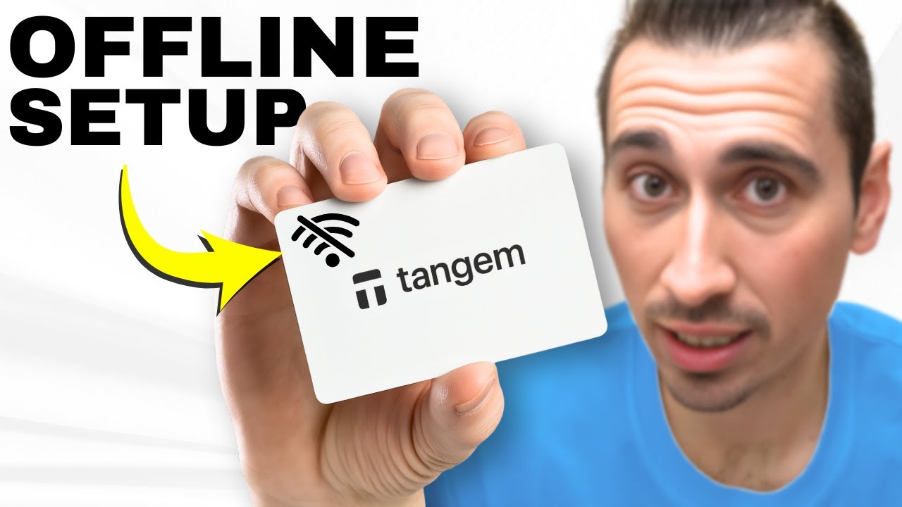Tangem только что добавил безопасную офлайн-настройку! (Как это работает)