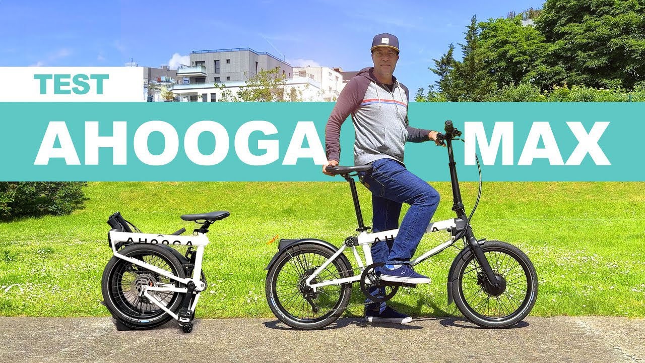 Fantastique vélo⚡pliable AHOOGA MAX en test