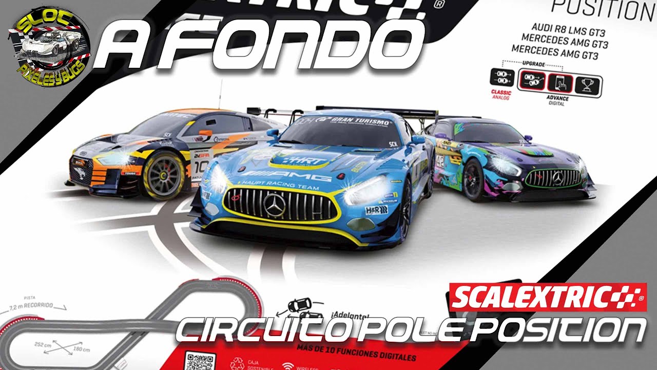 Circuito Scalextric Advance Pole Position, A fondo