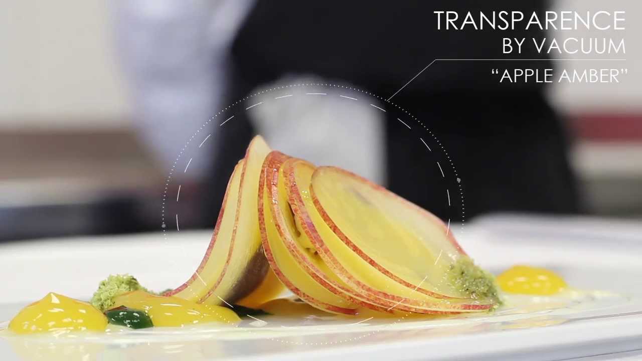 Transparency by vacuum: Apple Amber