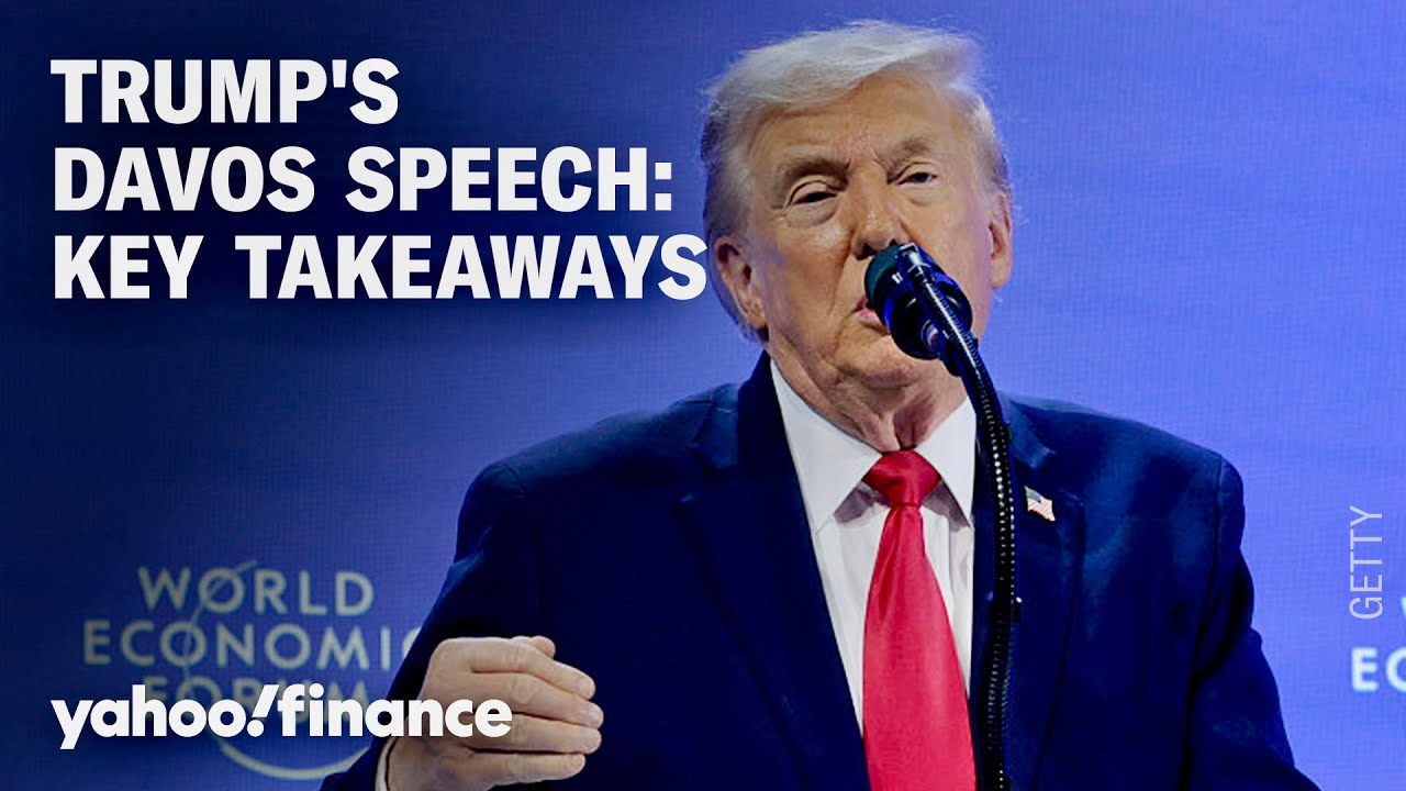 Why Trump's Davos speech, Greendland comments didn't drag markets lower
