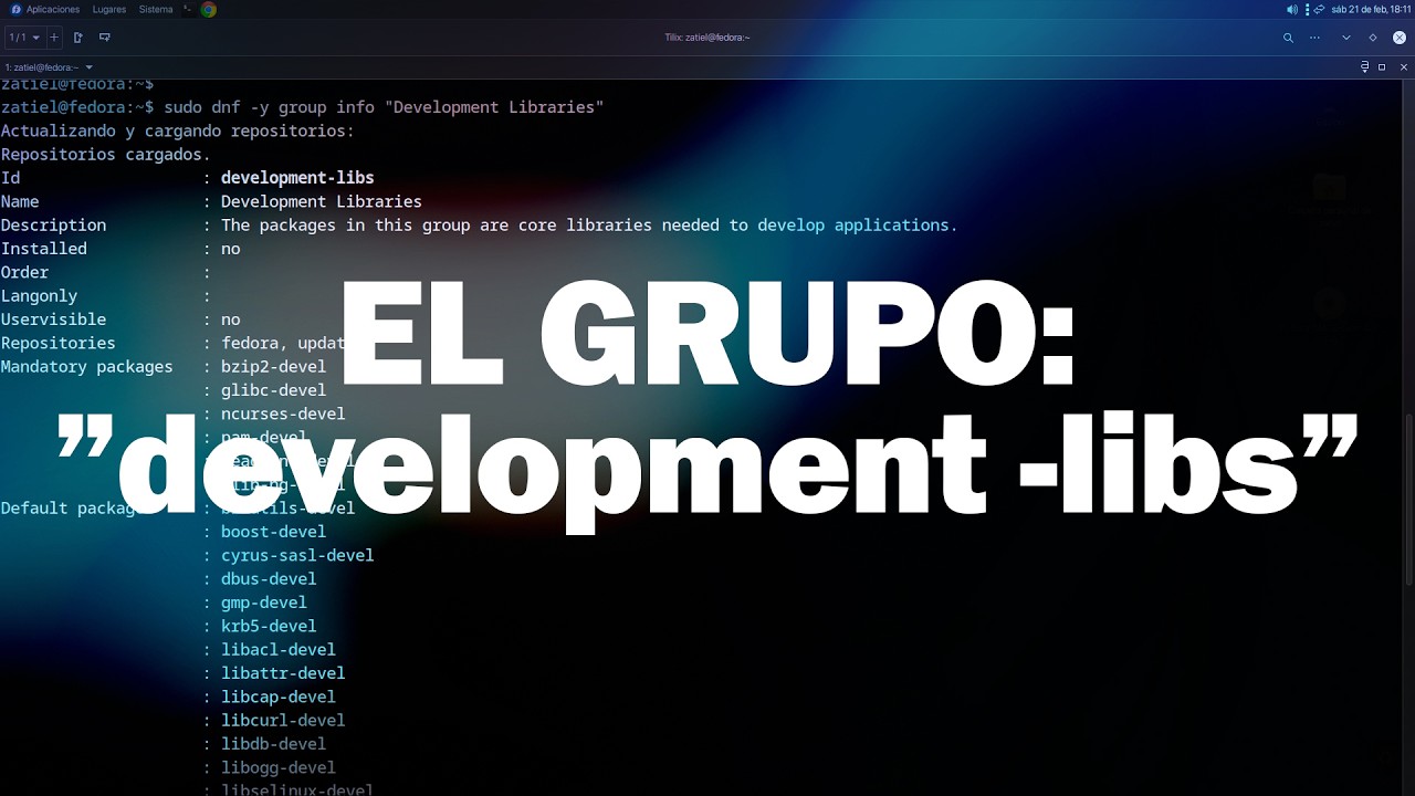 Hidden Library Group for Fedora | VERY USEFUL