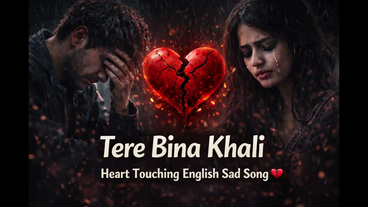 Tere Bina Khali 💔 | Heart Touching Urdu Sad Song 2026 | Full Emotional Lyrics