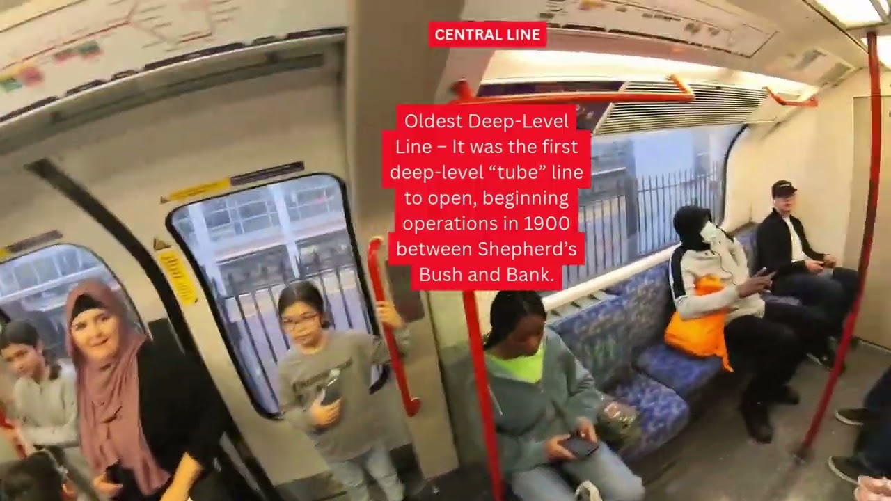 Central Line Quick Facts!  #centralline #train #underground #travel #london #facts #tube #central