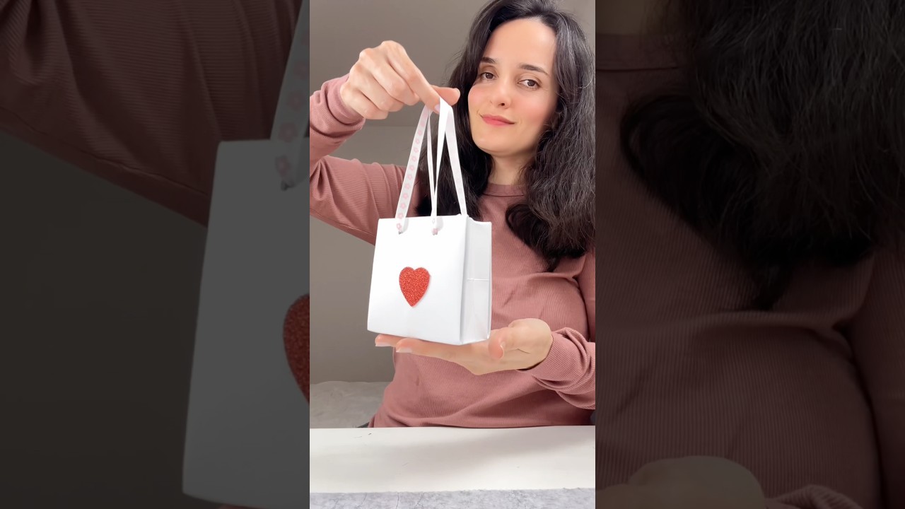 Easy DIY Paper Gift Bag 🛍️ #shorts