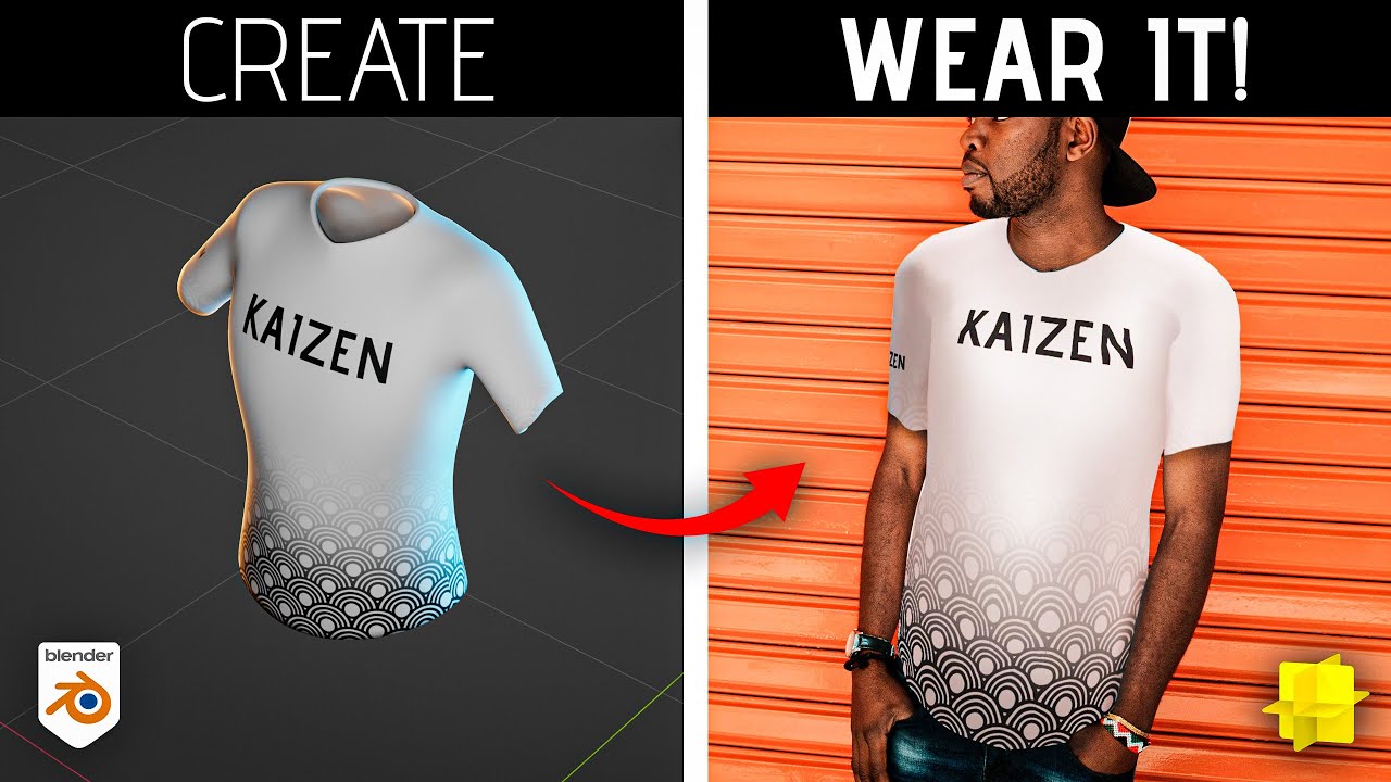 Creating Wearable Shirts in Blender & Lens Studio