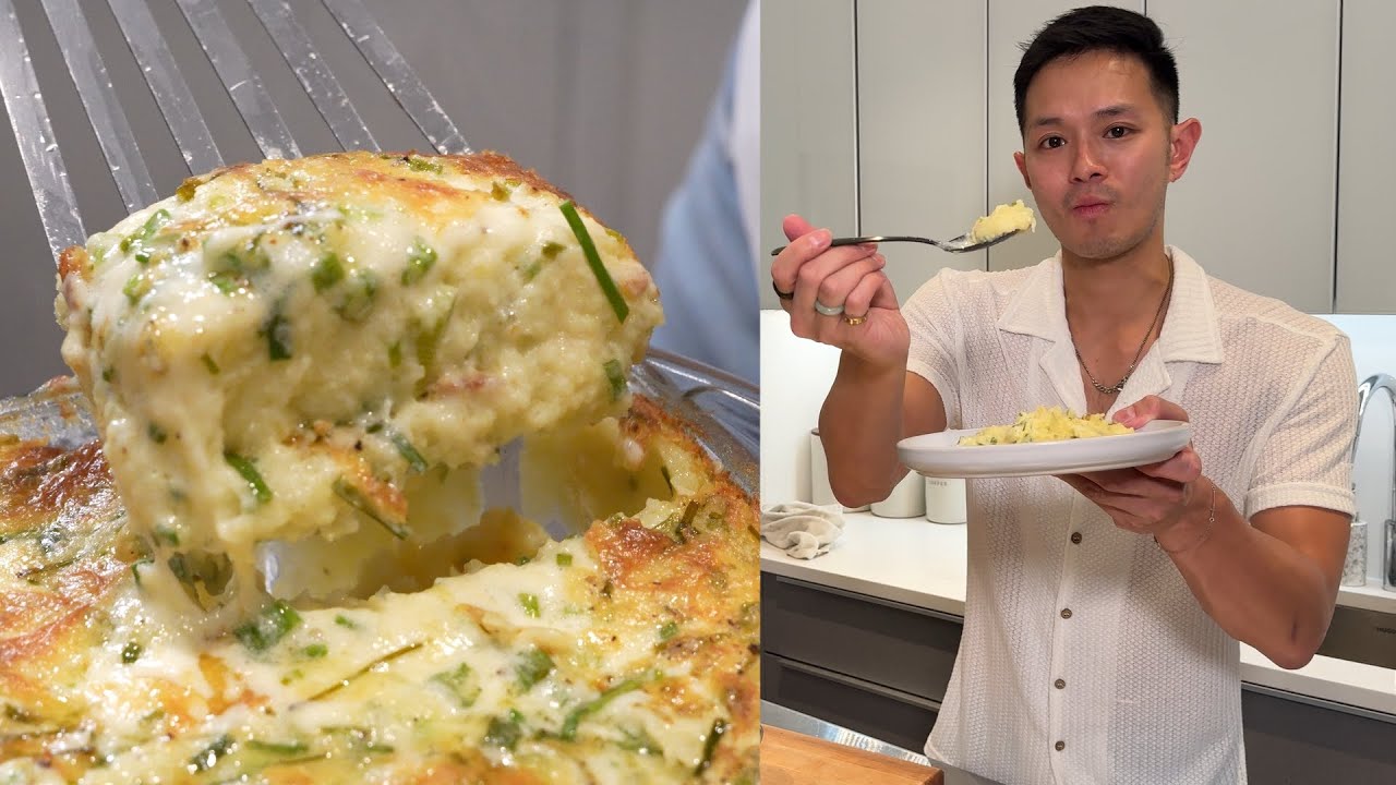DELICIOUS CLOUD POTATOES (mashed potatoes) | Molly Baz recipe test
