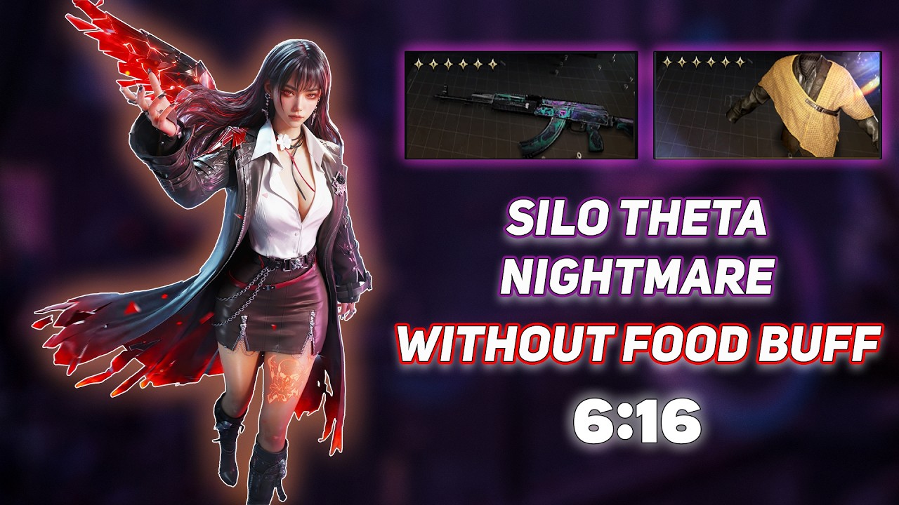 SILO THETA NIGHTMARE SOLO FARMING WITH THIS BUILD NO FOOD BUFF! ONCE HUMAN KAM FROST VORTEX BUILD