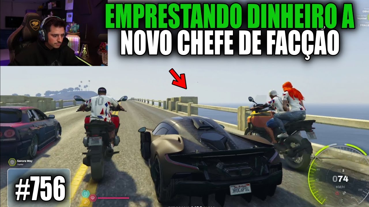 CONNOR EMPRESTOU GRANA A ESSE NOVO CHEFE DA FAC! GTA RP  EP.756