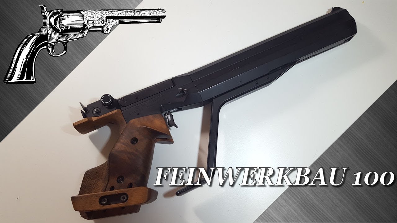 Feinwerkbau 100: pistol aer comprimat [RO]