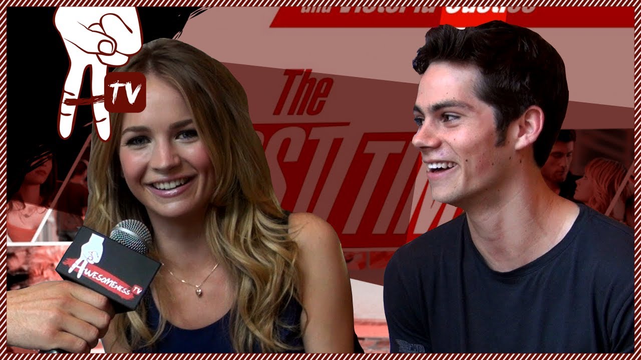 Dylan O'Brien (Teen Wolf) and Britt Robertson Talk First Times - Awesomeness Hollywood
