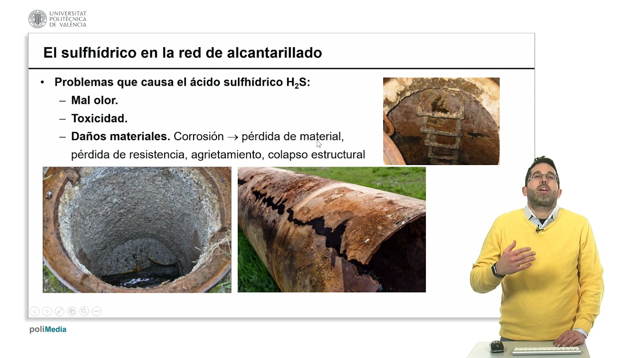 El sulfhídrico en la red de alcantarillado. | 7/10 | UPV