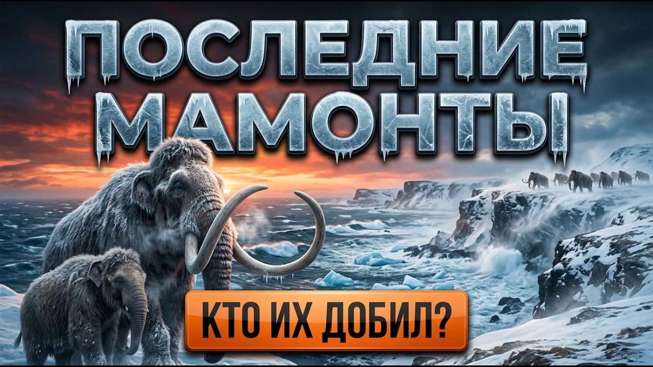 ПОСЛЕДНИЙ ДЕНЬ МАМОНТОВ | ПОЧЕМУ ОНИ УШЛИ ОТ ЧЕЛОВЕКА И ПОГИБЛИ В ОДИНОЧЕСТВЕ? | AI РЕКОНСТРУКЦИЯ