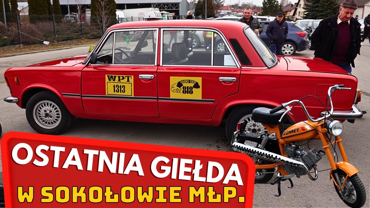 Czy to ostatnia Giełda w Sokołowie Małopolskim? Samochody, Handel i Smakowite Szaszłyki!