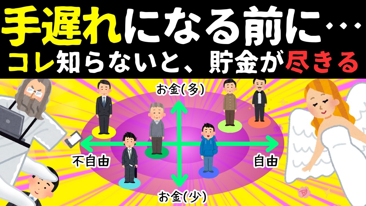 【残酷な真実】変化に対応できない人から貯金が尽きる