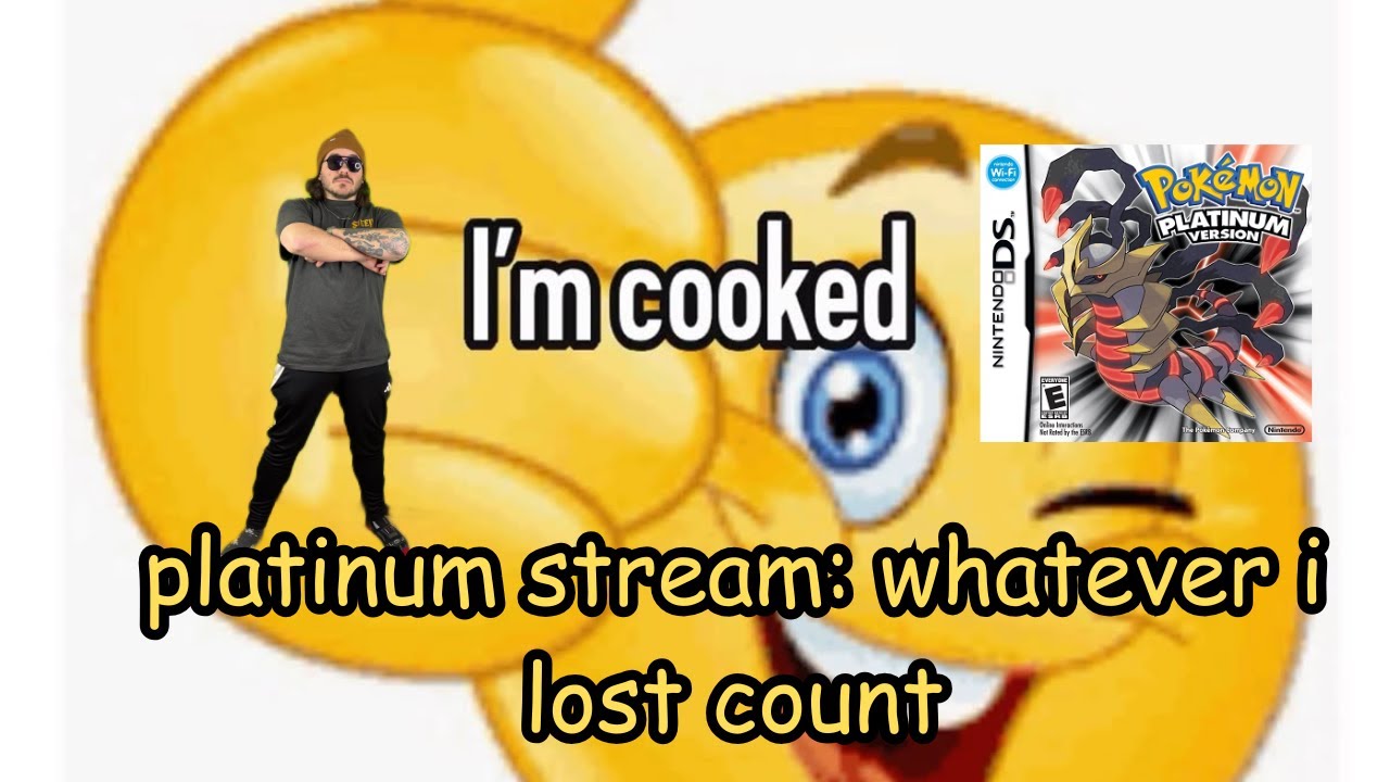 The Elite Four Will Cook Me: Pokemon Platinum Tuesday Stream