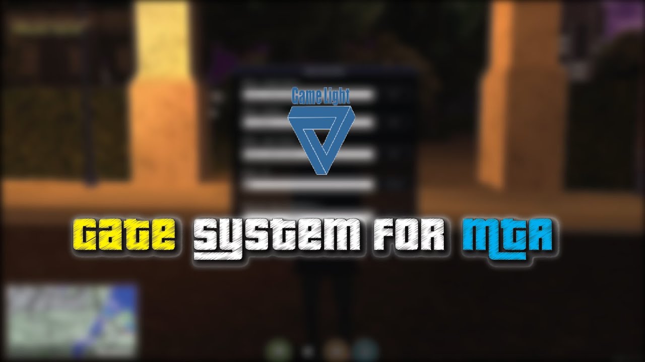 [MTA:SA] Gate System For MTA