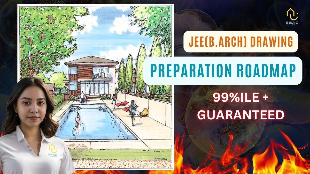 JEE B.Arch 2025 DRAWING Simplified: How to prepare and score top marks!