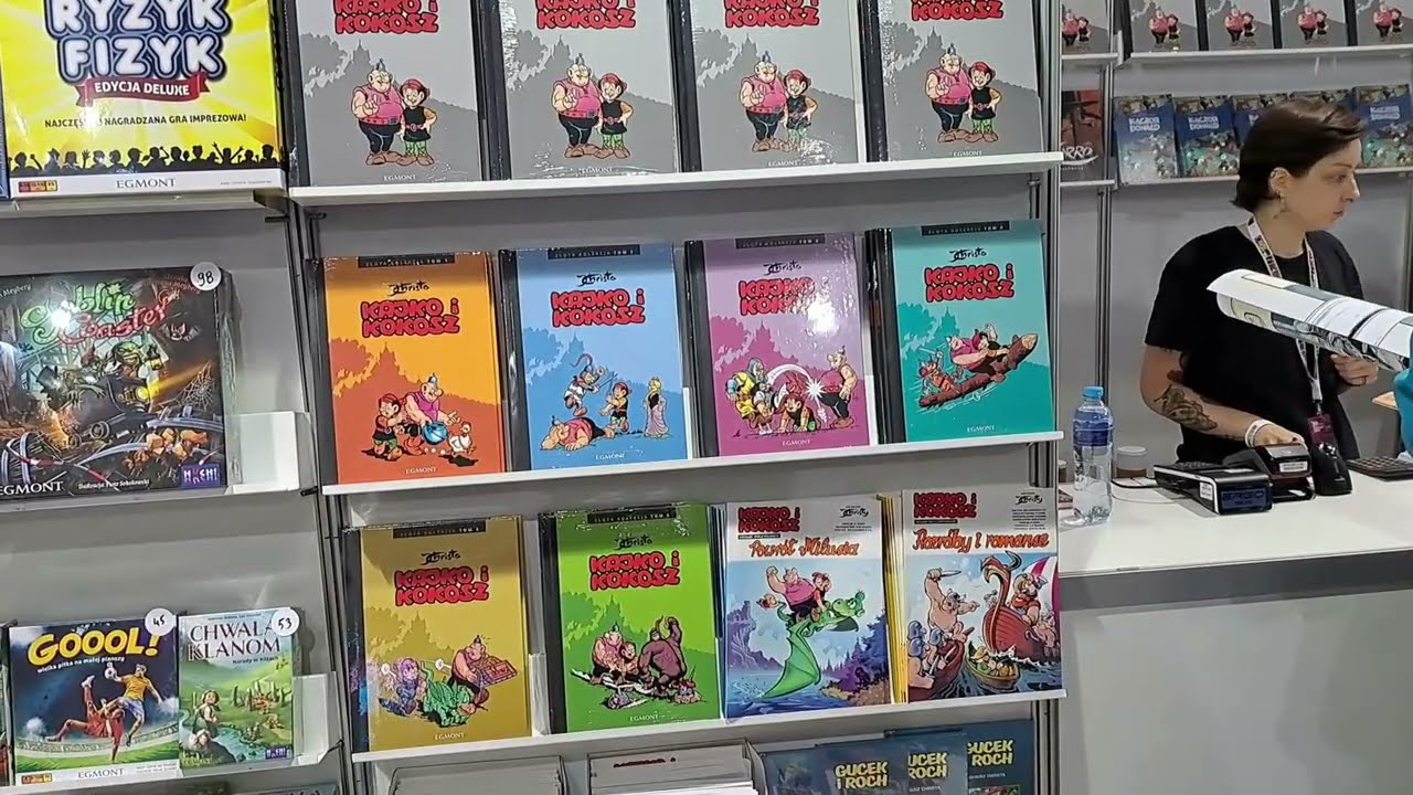 Egmont! - Comic book stand at MFKiG 2025.