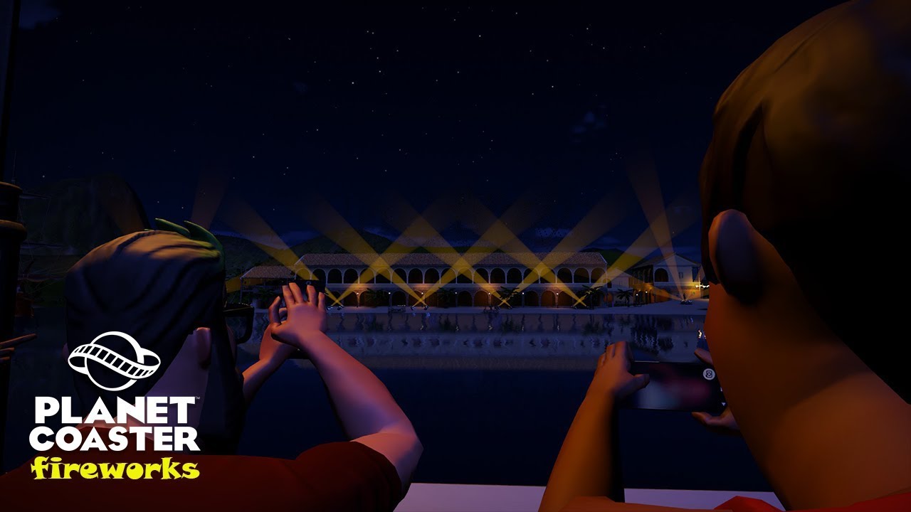 Planet Coaster FIREWORKS - One Day